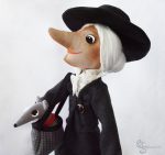 Выкройка куклы Шапокляк