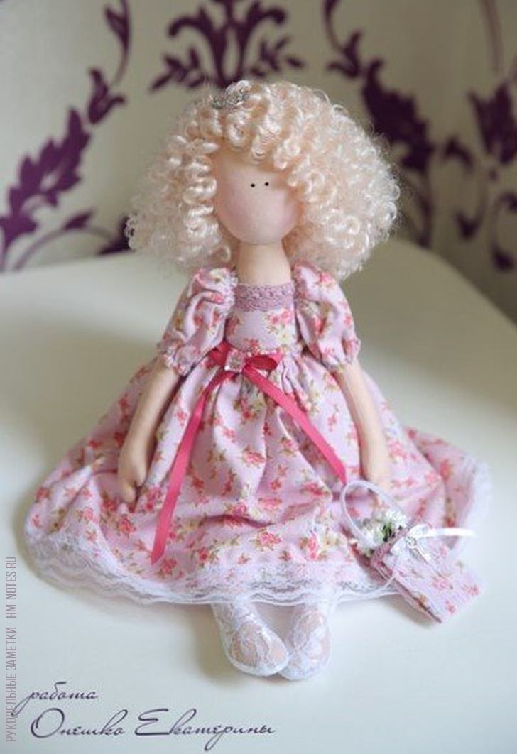 фото текстильная кукла принцесса оливия