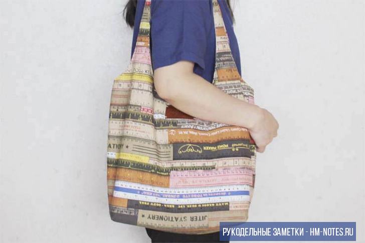 Хобо сумка-майка - выкройка