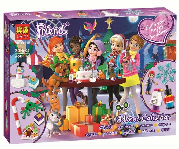 Набор конструкторов Lego для адвент-календаря