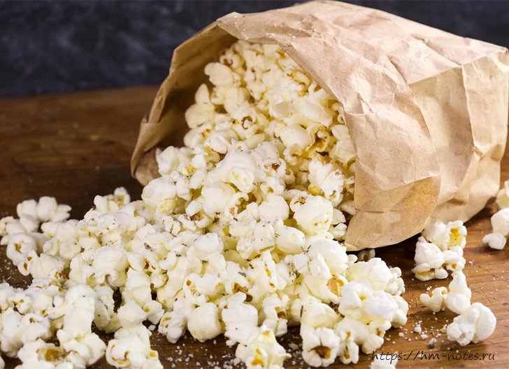 Попкорн в пакете