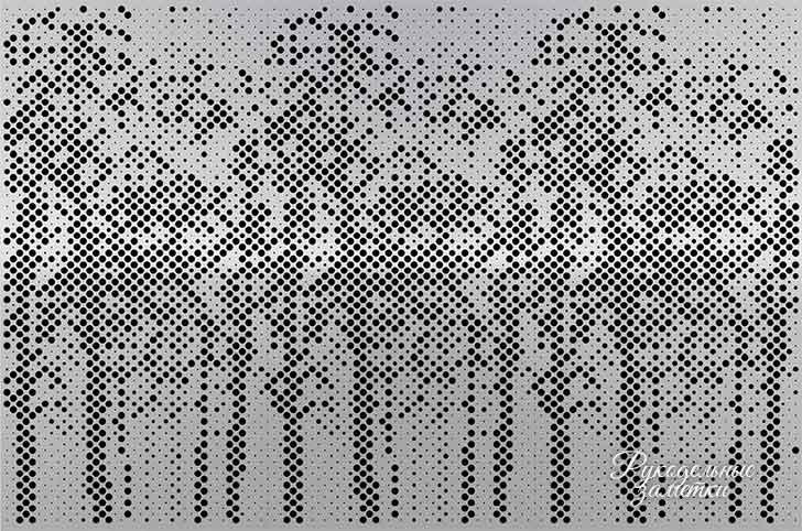 лазерная перфорация войлока