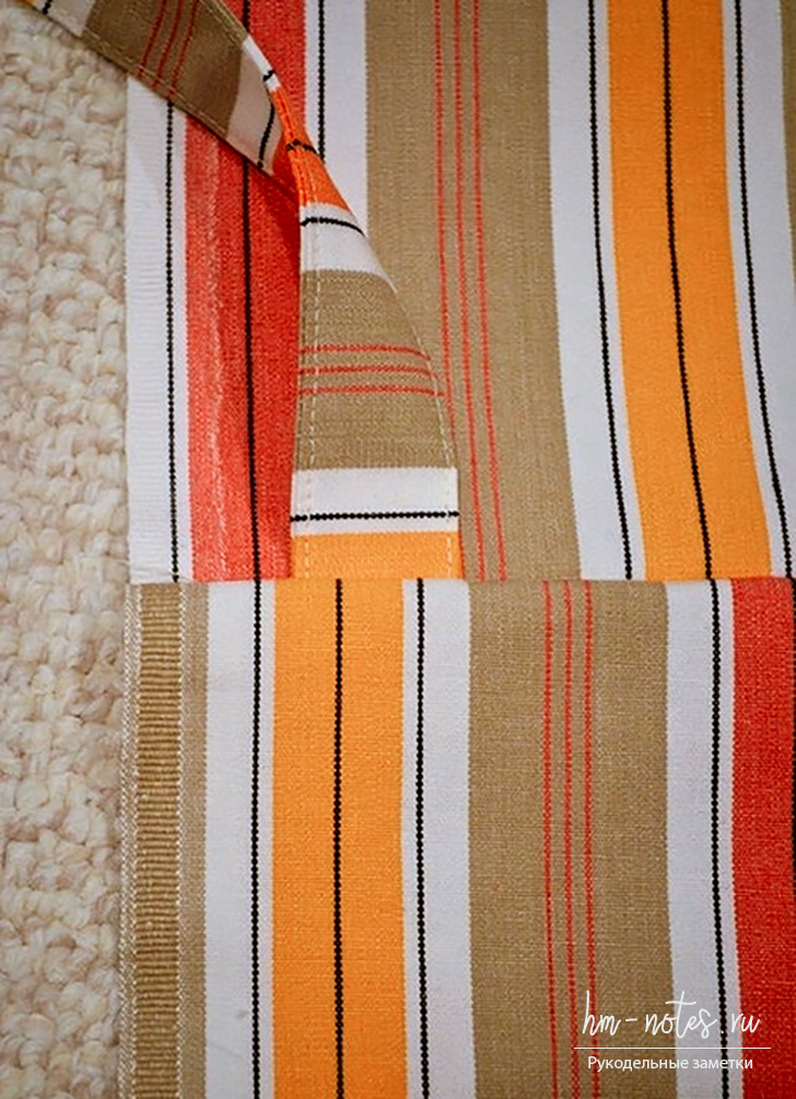 пришиваем ремни