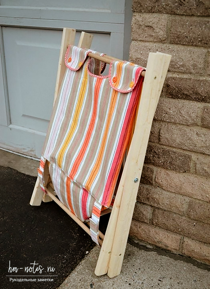 Как сделать складную сумку для рукоделия