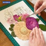 Осибана: как прессовать растения и создать из них картину