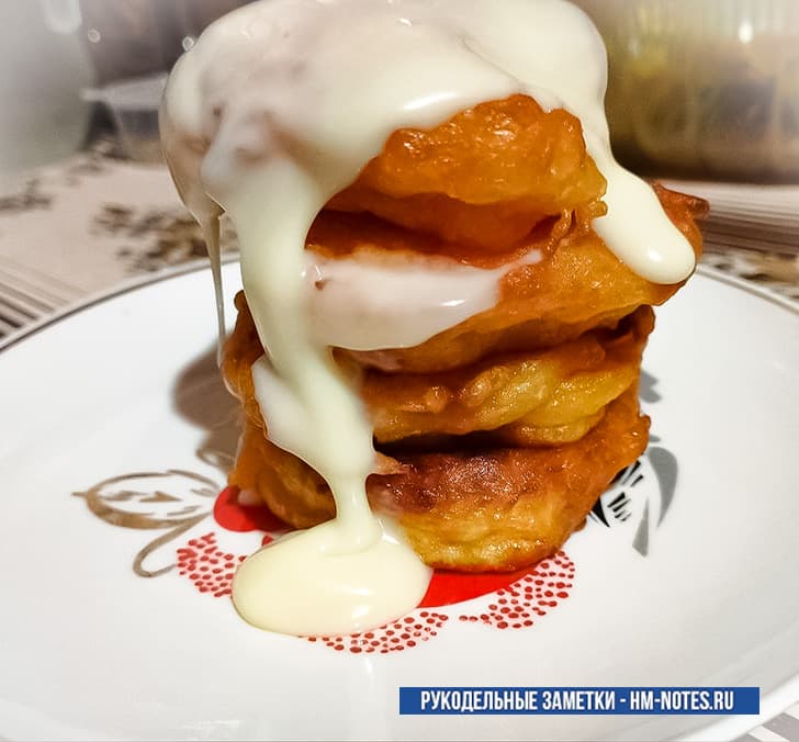 оладьи дрожжевые