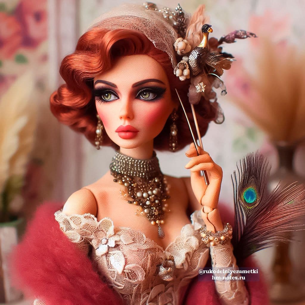 Элегантная кукла