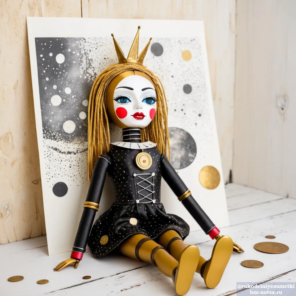 Идеи кукол фэнтези с элементами стимпанка и промт для нейросетей