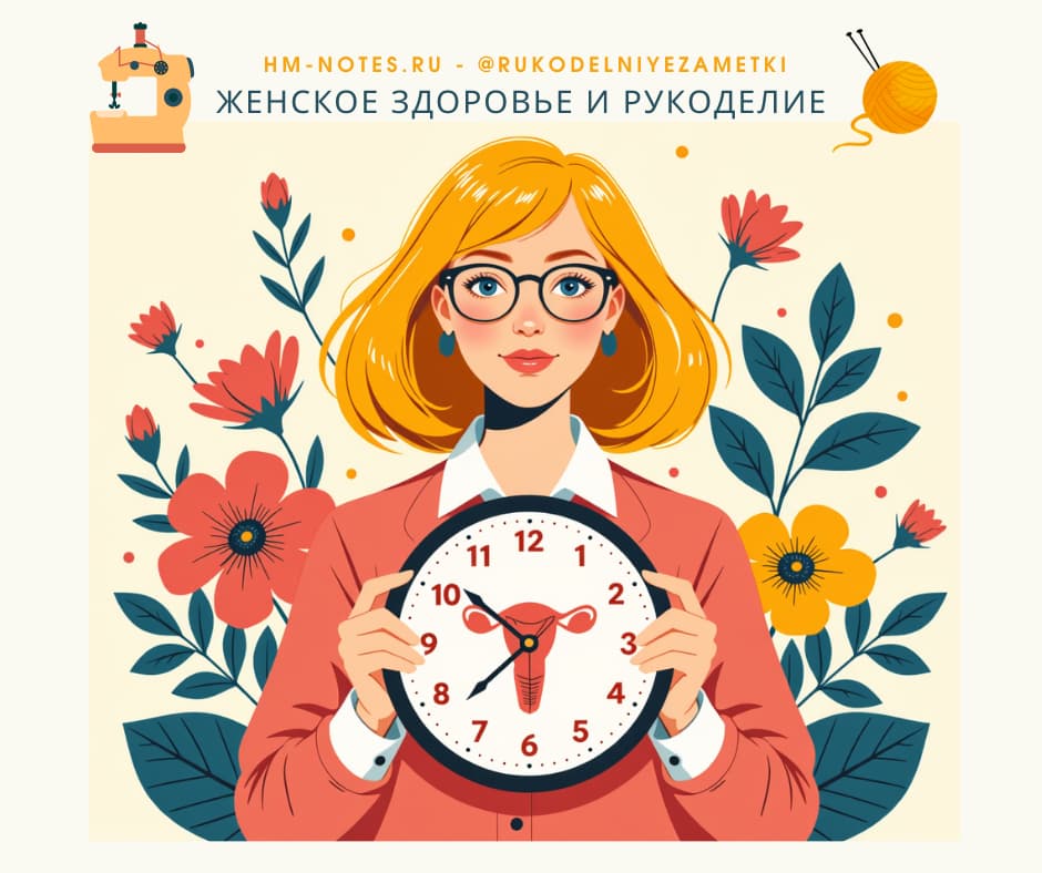 Как сохранить женское здоровье сидя за рукоделием