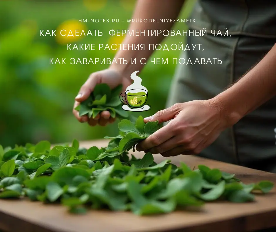 Ферментация: как создать чай с ароматом лета
